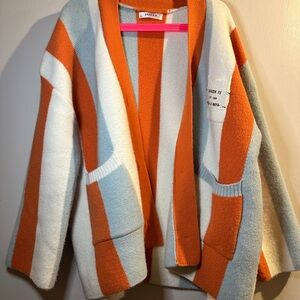 Colorful Striped Cardigan